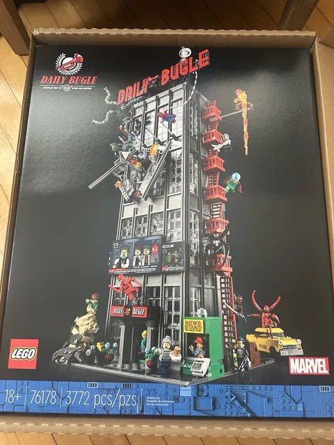 Lego Marvel #76178 Daily Bugle Spider-Man Retired Brand New Factory Sealed