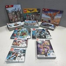 Lego 52+ Super Hero Marvel Avenger DC Manuals 76108 70912 76107 76191 + More !