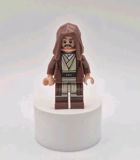 Lego Star Wars Obi-Wan Kenobi Minifigure SW1255 Complete Good Used Condition