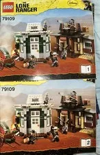 Lego 79109 The Lone Ranger Instructions Manuals 1-2 ONLY Disney No bricks