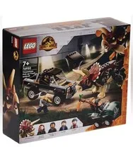 LEGO Jurassic World Triceratops Pickup Truck Ambush 76950 210 pcs Retired NEW