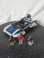 Lego Star Wars: Mandalorian Speeder (75022) Complete W/minifigs.