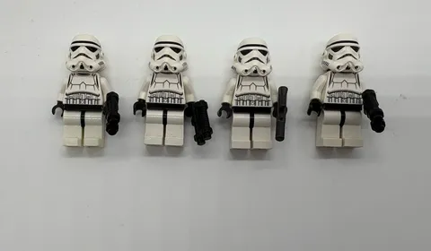 LEGO Star Wars Stormtrooper Minifigure Lot of 4