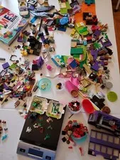 Large LEGO Lot Partial Sets Harry Potter Minecraft Cars Micro Minis Pets & More 