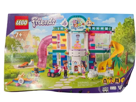 LEGO Friends Pet Day-Care Center 41718 New Sealed BAD BOX