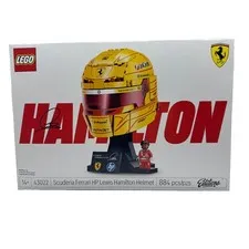 LEGO Editions Scuderia Ferrari HP Lewis Hamilton Helmet 43022 F1 Building Set