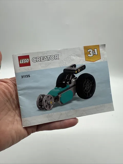 Lego CREATOR  3 in 1 Instruction Manuals - BOOKLET ONLY - #31135