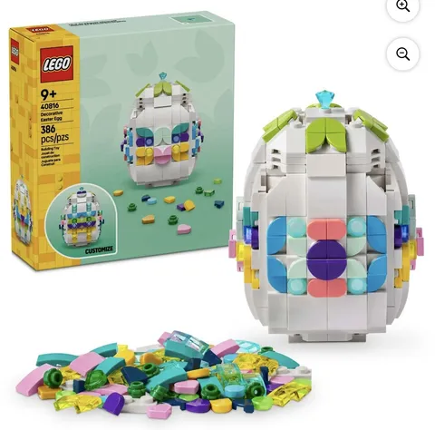 LEGO Easter Egg 40816 Seasonal Building Set Decorative Display Collectible, New