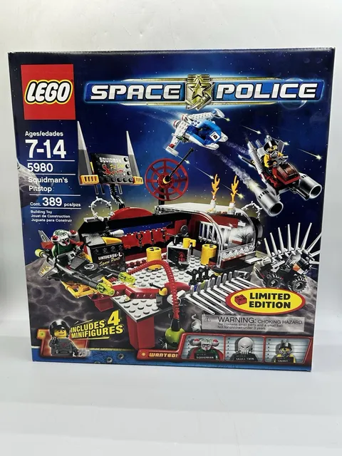 Lego Squidman’s Pitstop 5980 Space Police Brand New Sealed Alien Set 2009 Rare