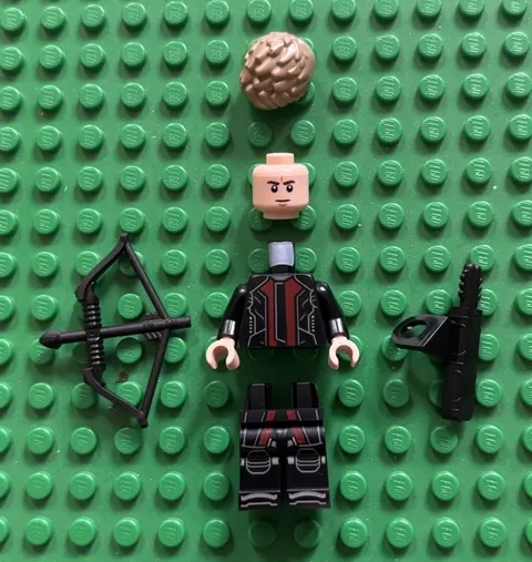 LEGO Marvel Avengers Age of Ultron HAWKEYE Minifigure 76291 76325 Sh0969