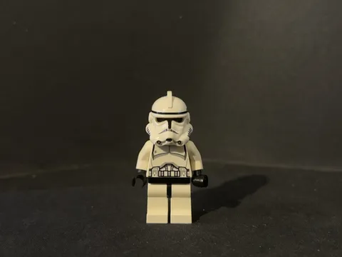 LEGO Star Wars Clone Trooper Phase 2 Minifigure DOTTED MOUTH sw0272 