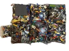 16.5 LB Genuine LEGO Bulk Lot Bricks Pieces Parts Miniatures Plates Mixed Assor
