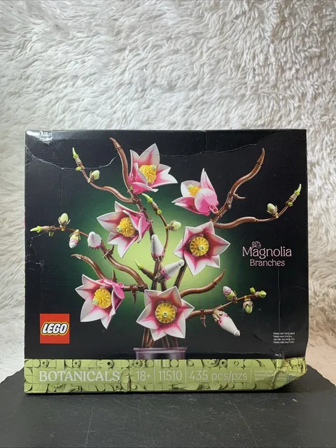LEGO Botanicals 11510 Magnolia Branches NEW Damaged Box