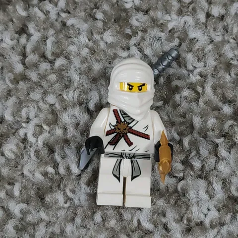 LEGO Ninjago Zane The Golden Weapons Minifigure Njo0001 2011