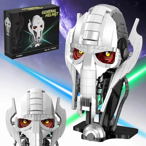 General Grievous Helmet Collectible - 710 Building Pieces%//
