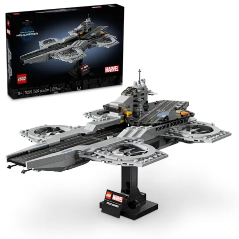 NEW SEALED - LEGO Marvel The Avengers Helicarrier Building Set (76295)