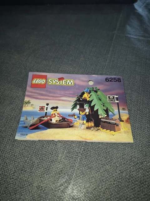 Vintage LEGO System Smuggler's Shanty 6258 Instruction Guide MANUAL ONLY