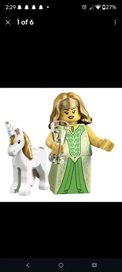 Lego CMF series 29 Elf Princess  mini figure. NEW IN RESEALED BOX