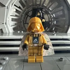Brickluv Disney Darth Vader Minifigure w/ Fabric Cape