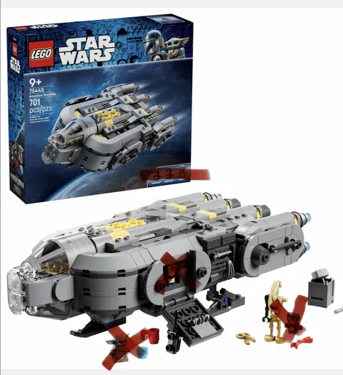 New LEGO Star Wars Anzellan Starship 75445 ***NO Minifigs***
