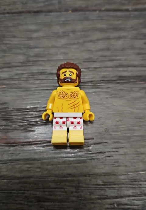 Lego City Crook Male Bare Chest Mountain Arrest 60173