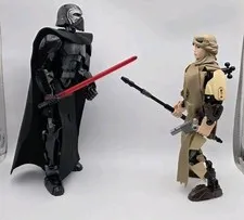 LEGO 75528 & 75117 - Rey & Kylo Ren - Buildable Figure Lot
