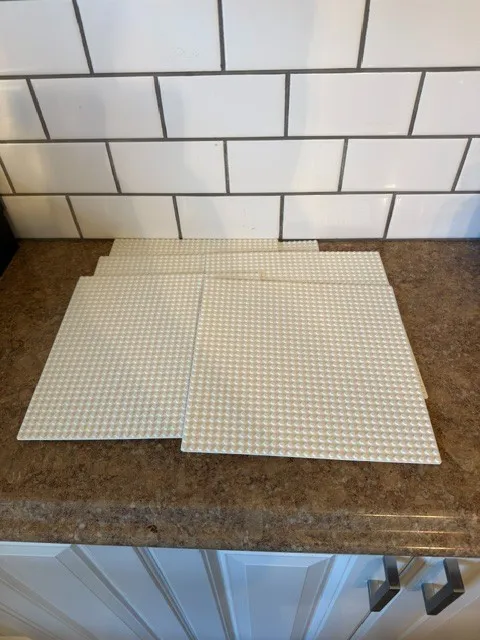LEGO Classic White Baseplates 32x32 Studs # 11026