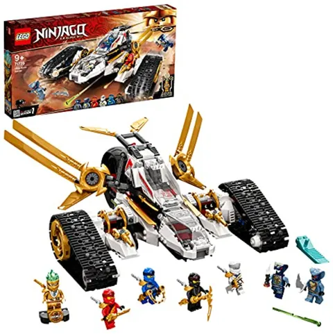 LEGO 71739 NINJAGO 9+ Ultra Sonic Raider Block toy