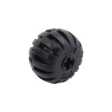 LEGO 10x Black Wheel Full Rubber Balloon with Axle Hole Item inv.631