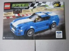 Lego Speed Champions 75871 Ford Mustang Building Instructions Instruction