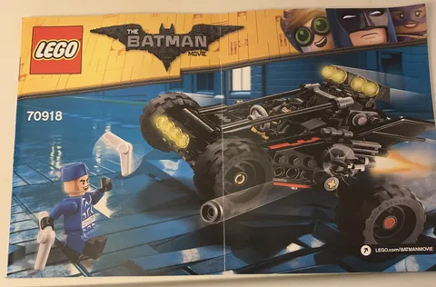 LEGO The Batman Movie 70918 Instructions Only No Bricks