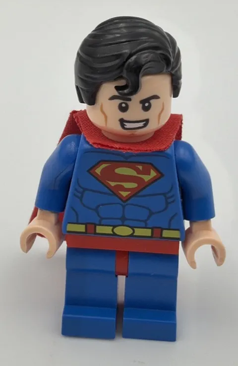 LEGO DC Superman Minifigure with Cloth Cape Genuine LEGO Figure