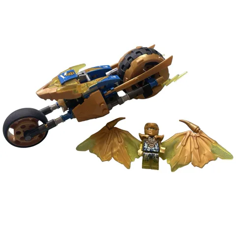 LEGO Ninjago Jay's Golden Dragon Motorbike 71768 - Minifigure & Bike