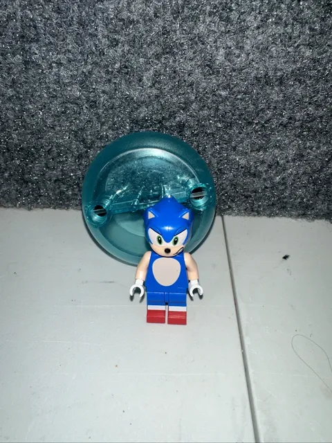 SONIC The HEDGEHOG Lego MINIFIGURE and SPEED SPHERE Challenge
