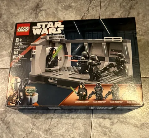 LEGO Star Wars Dark Trooper Attack 75324 166 pcs Brick Separator Luke 8+