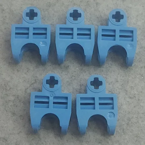 LEGO 32174 Technic Axle Connector 2x3 w Ball Joint Socket Medium Blue x5 Genuine