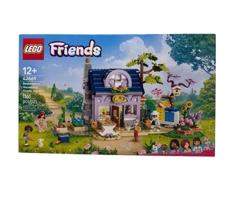 LEGO 42669 FRIENDS: Beekeepers' House and Flower Garden 1161 Pieces New Sealed