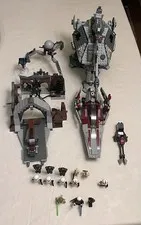 Clone Wars Lego Star Wars lot, builds complete, excludes some mini figures