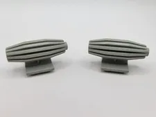 Vintage LEGO Classic Space Gray Rocket Engines / Thrusters (Pair) - Part 4746