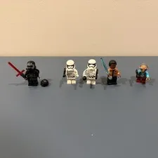 LEGO Star Wars Minifigures from set 75139 Battle on Takodana