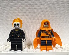 LEGO Marvel Minifigures - Ghost Rider (sh0267) & Hobgoblin (sh0268)