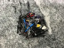 mixed LEGO weaponry and shields lot