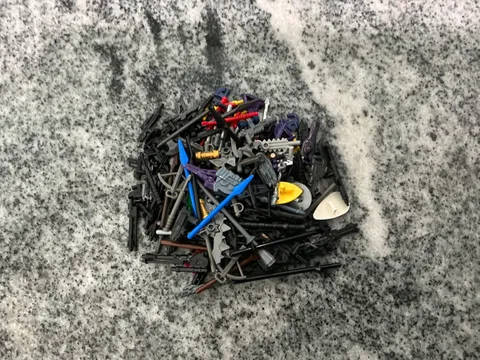 mixed LEGO weaponry and shields lot