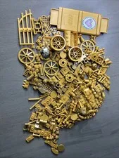 LEGO Mixed Gold Bulk 275 Pieces Pearl Metallic