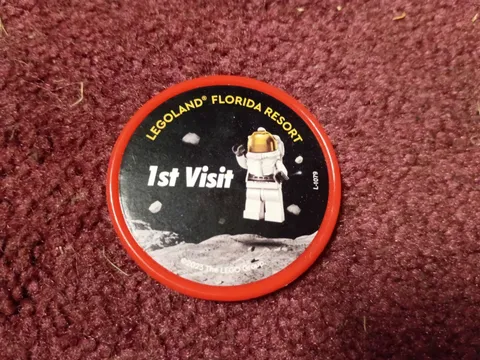 Legoland Pop Badge 1st Visit To Legoland