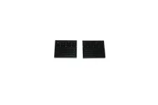 2 Lego® 9V RC TRAIN Railway Cargo Hinge Gate BLACK