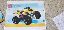 LEGO CREATOR: Turbo Quad (31022) complete No BOX