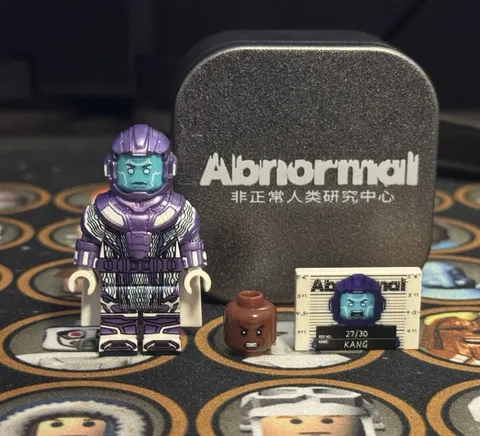 Abnormal - Kaang (White Variant) 27/30, Custom Pad Printed on Official LEGO