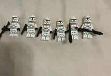 Lego Star Wars Clone Trooper Lot - 6 CLONES