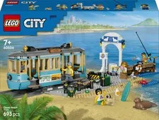 LEGO City Classic Beach Streetcar 60506 Building Toy Set 5 Minifigures New Gift